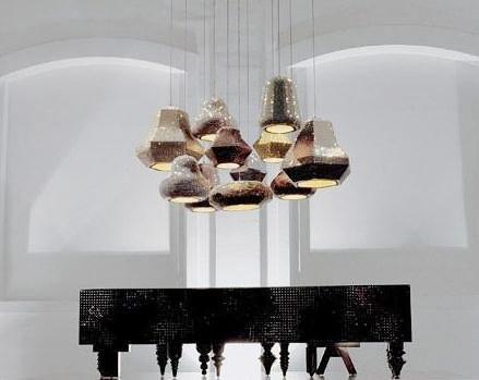 水晶燈飾融入簡約風(fēng)格彰顯時尚個性